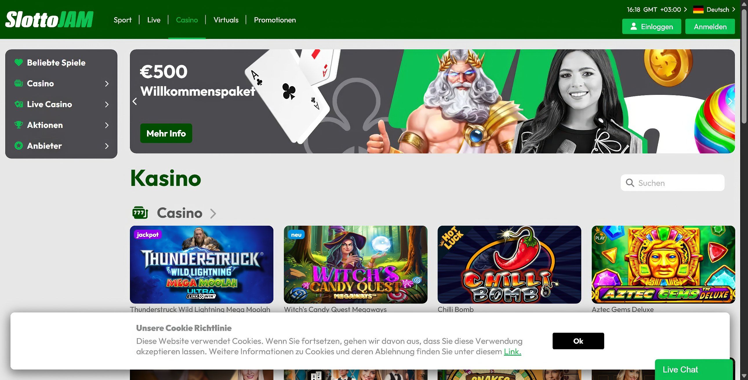 SlottoJam desktop screenshot 1